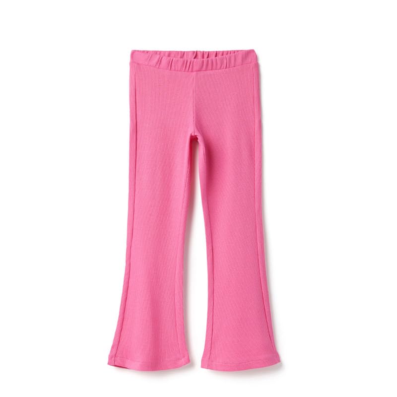 United Colors of Benetton Solid Regular Fit Rib Flared Pants