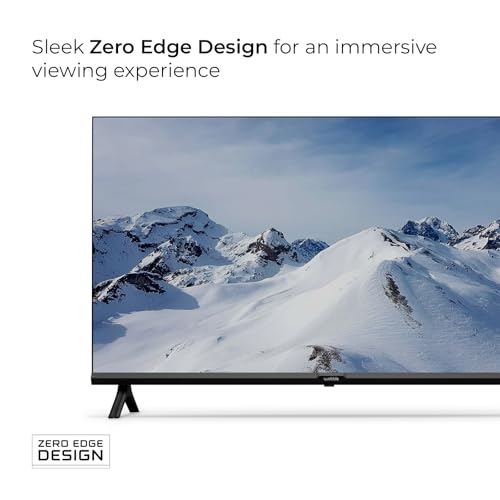 Wobble 109 cm (43 inches) UD Series 4K Ultra HD Smart LED Google TV WB43GTAW9602UDFL (Black)