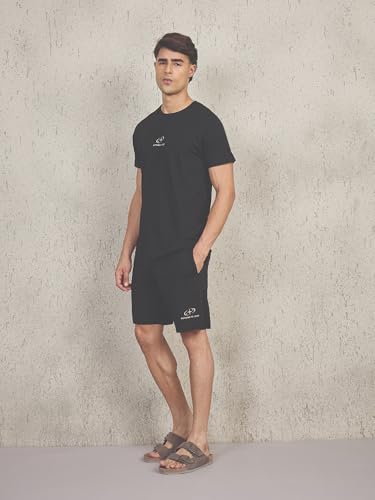 Sweet Dreams Men's Solid Shorts Set