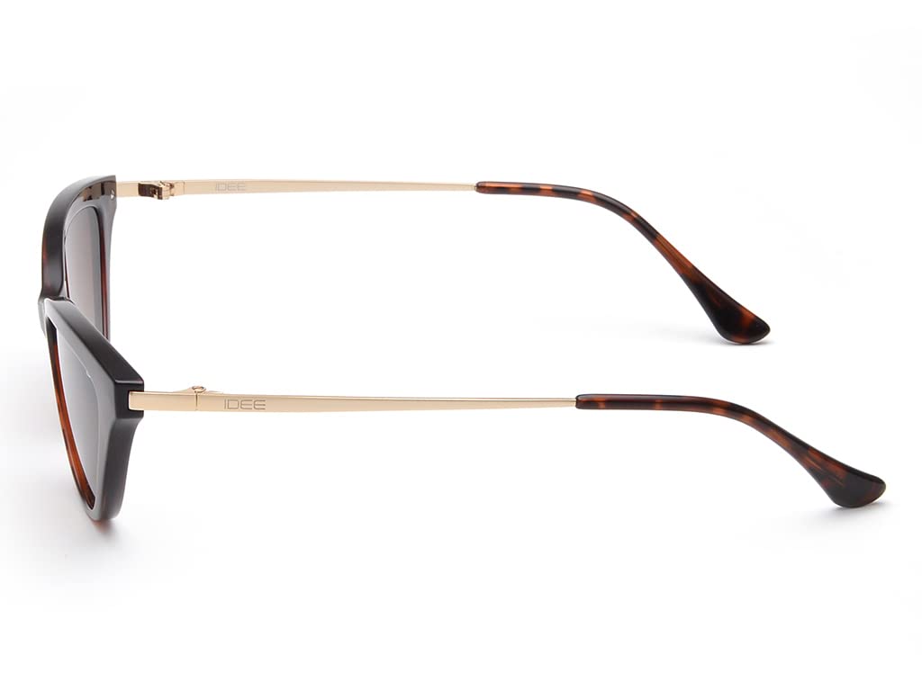 IDEE 100% UV protected sunglasses for Unisex | Size- Large | Shape- Aviator | Model- IDS2500C18SG