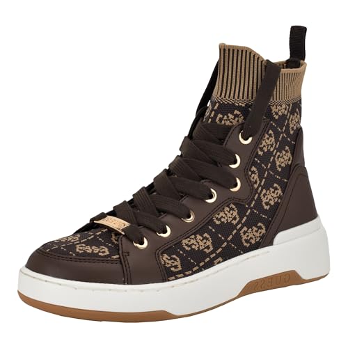 GUESS Womens Mannen, Medium Brown Logo 213, 4 UK