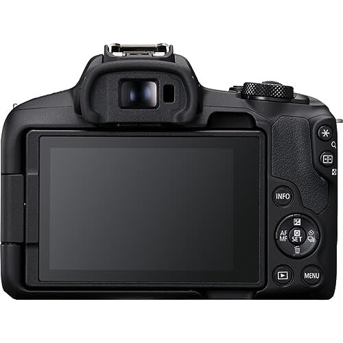 Canon EOS R50 Mirrorless Camera with 18-45mm Lens (Black) Bundle with 64GB Extreme PRO UHS-I SDXC Memory Card + Canon 200ES EOS Shoulder Bag (3 Items)