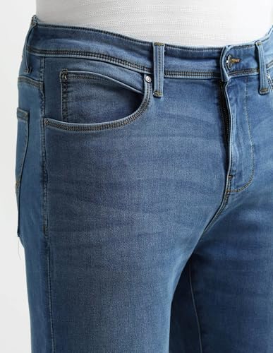 Arrow New York Men's Regular Jeans (ANAKJN2665_Blue