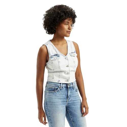 Levi's Women's A-Line Coat (000SF-0001_Blue