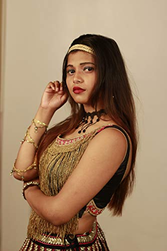 Lally Creation Designer Hand made Blouse and Lehenga