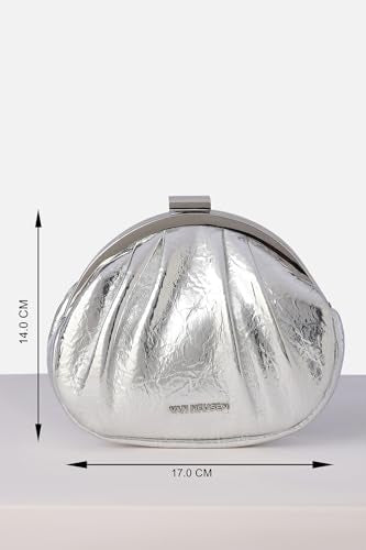 Women Purple Textured Sling Bag