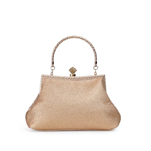 Lino Perros Texas Elysia Rose Gold Clutch