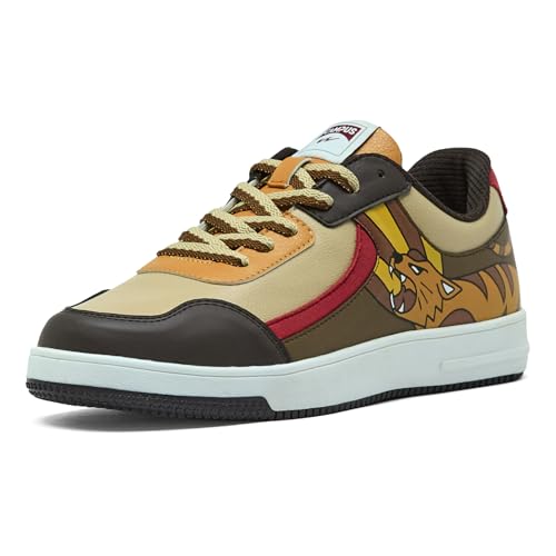 Campus Women's Glide BRWN/Beige Sneakers - 5UK/India 1 Pair