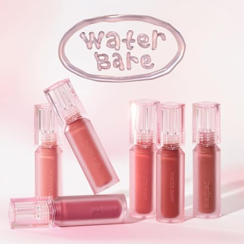 Peripera Water Bare Tint (003 EMOTIONAL PINK) - Lip Tint, Lip Stain, Glowy Tint