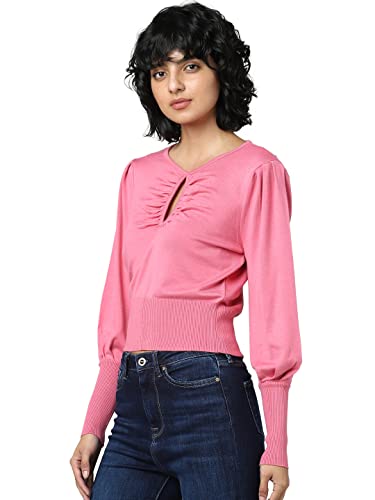 ONLY Regular Fit Sweater (103810201_Pink Flambe_S)