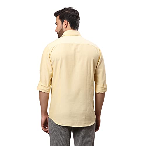 Raymond Medium Yellow Shirt (Size: 39)-RCSQ01541-Y3