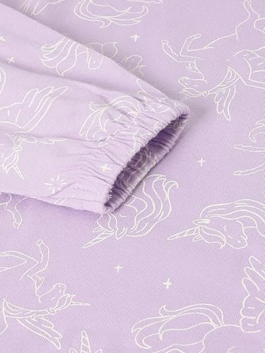 Max Girls Printed T-Shirt (Purple_2-3 Y)