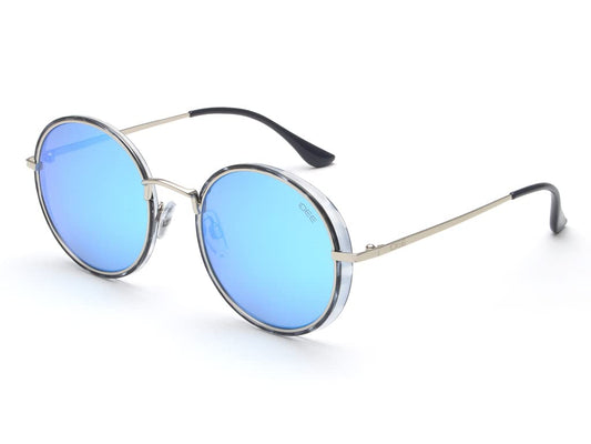 IDEE 100% UV protected sunglasses for Unisex | Size- Medium | Shape- Round | Model- IDS2654C4SG