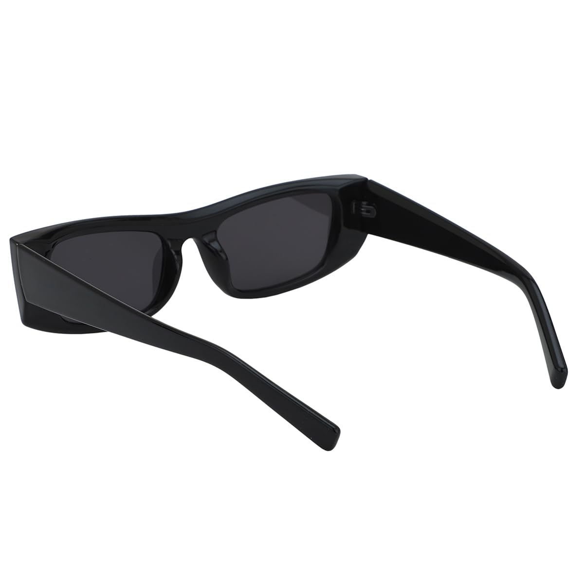 Carlton London Black Toned with Polycarbonate UV Protected Lens Rectangle Sunglass for men