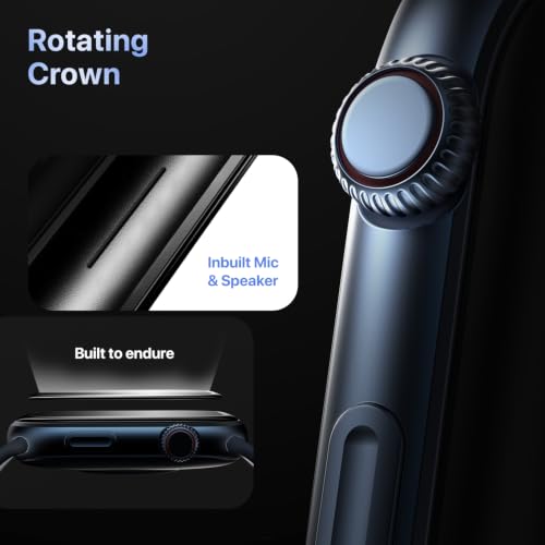Fire-Boltt Brillia Smart Watch with 51.3mm (2.02 inch) AMOLED Display, Bluetooth Calling, SpO2, Heart Rate Monitoring, 120+ Sports Modes, IP67 Waterproof, Long Battery Life