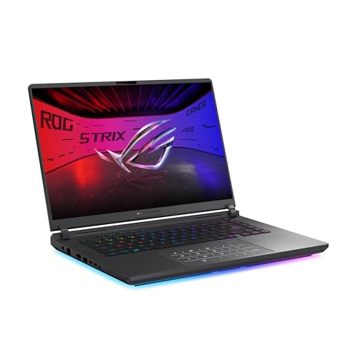 ASUS ROG Strix G16 (2025) Gaming Laptop, 16” ROG Nebula Display 16:10 2.5K 240Hz/3ms, NVIDIA® GeForce RTX™ 5070 Laptop GPU, Intel® Core™ Ultra 9 275HX Processor, 32GB DDR5, 2TB SSD, Wi-Fi 7, Win11 Pro