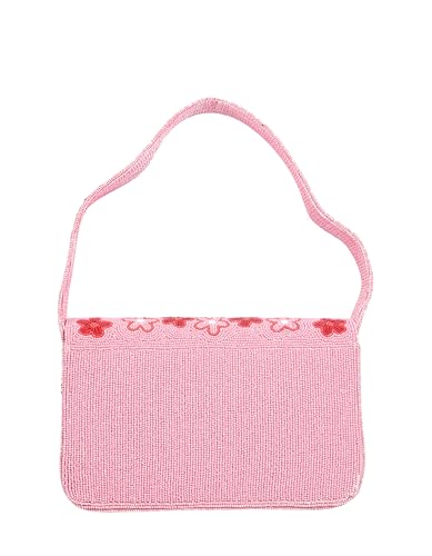 SWISNI Women's Western Beaded Bag – Trendy Handcrafted Clutch with Beaded Embellishments, Ideal for Parties, Cocktails & Evening Outfits