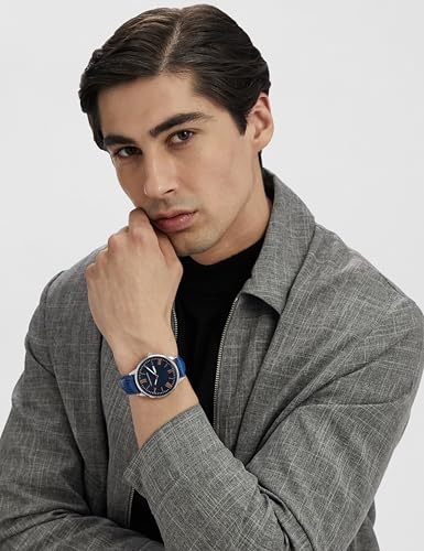 French Connection Men's Analog Watch Blue Strap - FCL25-C