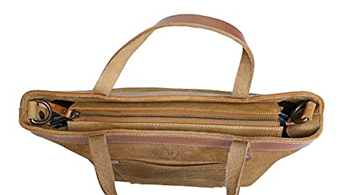 STS Ranchwear Calvary Satchel Distressed Brown Leather One Size, Distressed Brown Leather, One Size