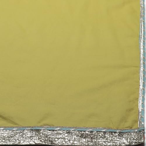 BIBA Women's Cotton Suit Set (SKD7670AW21LIGRN_Lime Green