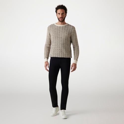GUESS Men Solid Skinny Fit Mid-Rise Jeans