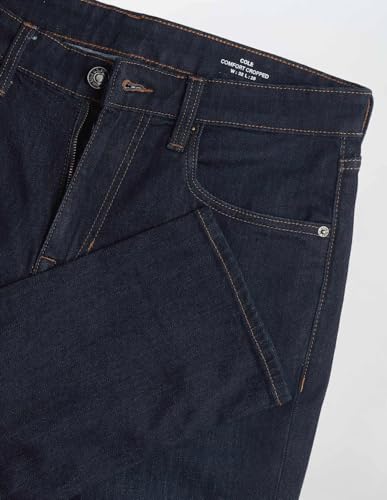 U.S. Polo Assn. Denim Co. Men's Cole Comfort Cropped Fit Blue Jeans (UDJEN1910_Blue_40)