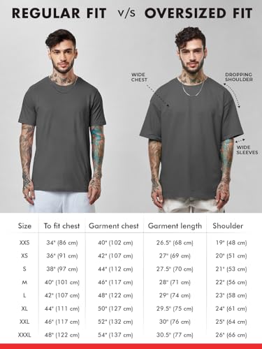 The Souled Store Friends: Chandler Bing Men and Boys Short Sleeves Round Neck Beige Graphic Printed Cotton Oversized T-Shirts