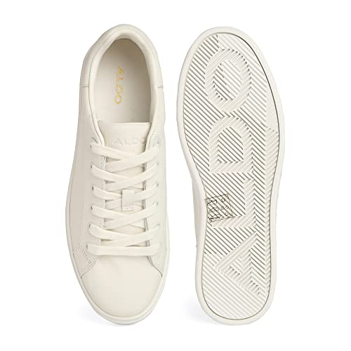 Aldo Women WOOLLY100 Leather Sneakers White