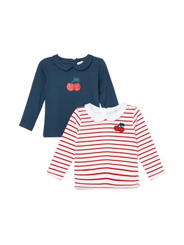 Max Girls Assorted Top - Pack of 2 (Multicolour_12-18 M)