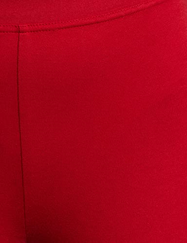 Max Women's Regular Fit Cotton Leggings (NOOSAL21RERED_RED_XL_Red_XL)