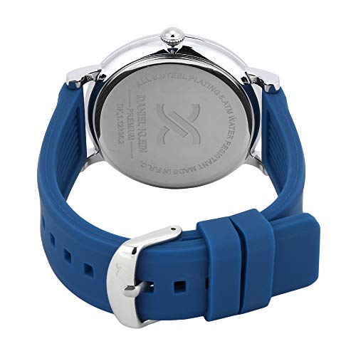 Daniel Klein Silicone Analog Blue Dial Men's Watch-DK.1.12335-2
