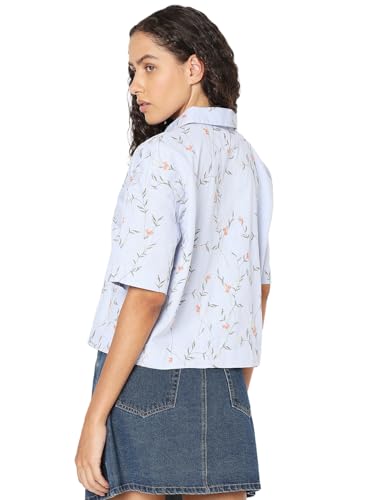 VERO MODA Women Solid Beige Viscose Regular Fit Shirt