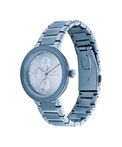 Tommy Hilfiger Blue Dial Round Shaped Casual Women Watch_TH1782535W