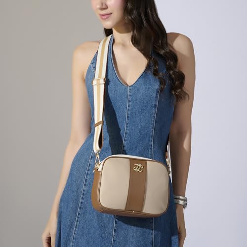 Lavie Signature Women's Tulsa Colourblock Box Crossbody Sling Bag | Ladies Purse Handbag | Gift for Women