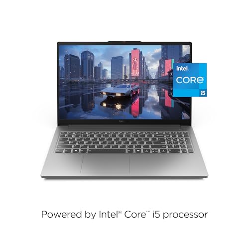 Lenovo LOQ Essential – AI-Powered Student Gaming Laptop - Intel® Core™i5-12450HX - 15.6" FHD IPS Display – 144Hz Refresh Rate – NVIDIA® GeForce RTX™ 4050 – 8GB Memory – 512GB SSD Storage – Luna Grey