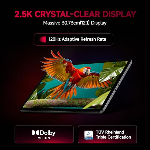Redmi Pad 2 Pro [Smartchoice] | 12000mAh | Snapdragon 7s Gen 4 | 12.1-inch,2.5K Display |83+ Days Standby |HyperOS 2 |120Hz |Dolby Vision Atmos |Wi-Fi 6 |AI Powered | 8GB, 128GB | Quick Silver