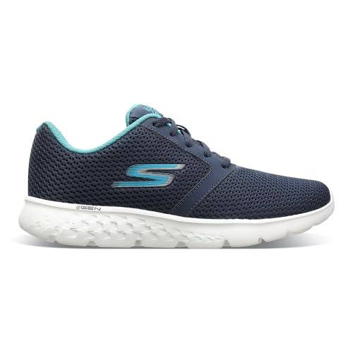 Skechers Womens Go Run 400 Navy/Teal Running Shoe - 5 UK (8 US) (896163ID-NVTL)