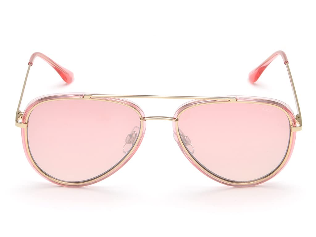 IDEE 100% UV protected sunglasses for Women | Size- Large | Shape- Aviator | Model- IDS2642C4SG