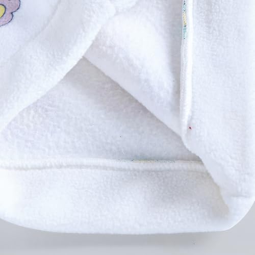 Hopscotch Girls Full Sleeves White 2-Pc Floral Pajama Set for Age (6-9 Months)