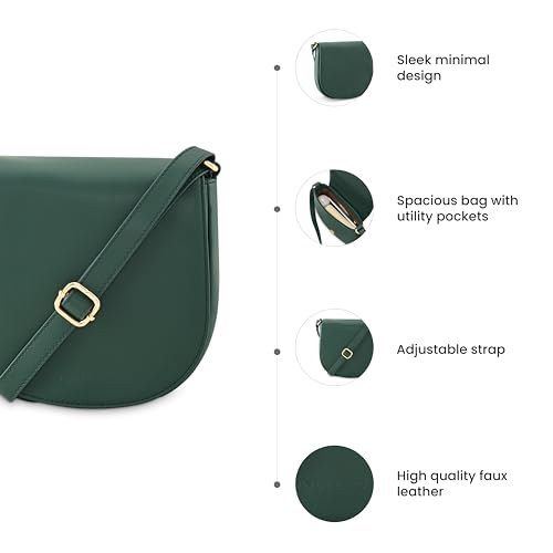 Fastrack Chic Casual Sling Bag for Women, Girls and Ladies | Made up of Premium Faux Leather