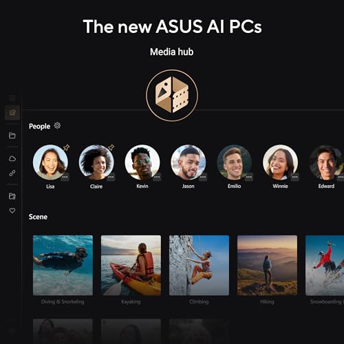 ASUS Zenbook S 14,Intel Core Ultra 7(Series 2),Copilot+ AI PC(Intel Arc iGPU/47TOPS/32GB/1TB/3K OLED Touchscreen/14"/Windows 11/M365 Basic(1Year)*/Office Home 2024/Zumaia Gray/1.20kg)UX5406SA-PZ7761WS