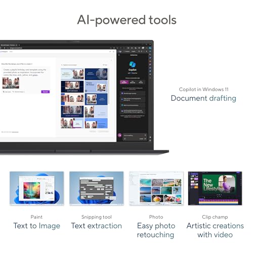 ASUS Zenbook A14,Snapdragon X,Copilot+ AI PC(Qualcomm Adreno iGPU/45TOPS/16GB/512GB/FHD+/14"/Backlit Keyboard/70WHr/Windows 11/M365 Basic(1Year)*/Office Home 2024/Iceland Gray/0.98 kg)UX3407QA-QD259WS
