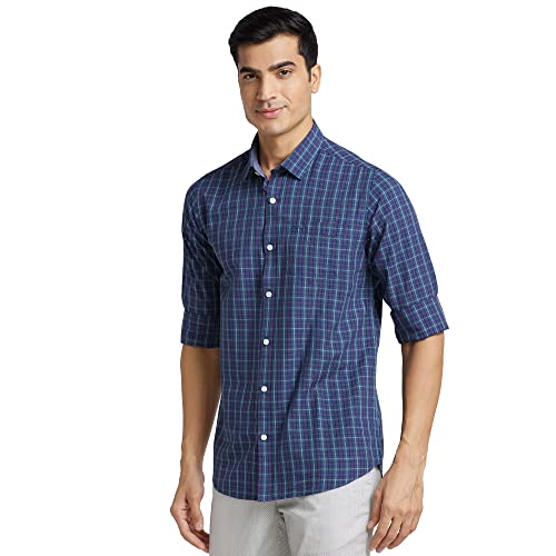Colorplus Dark Blue Shirt (Size: M)-CMSQ29065-B7