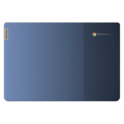 Lenovo 2023 Newest Ideapad Slim 3, 14" (1920 x 1080) FHD Touchscreen Chromebook Slim Thin Laptop, 8-Core MediaTek Kompanio 520, 4GB RAM, 64GB eMMC, WiFi 6, Chrome OS, Abyss Blue, EAT 64GB Micro SD