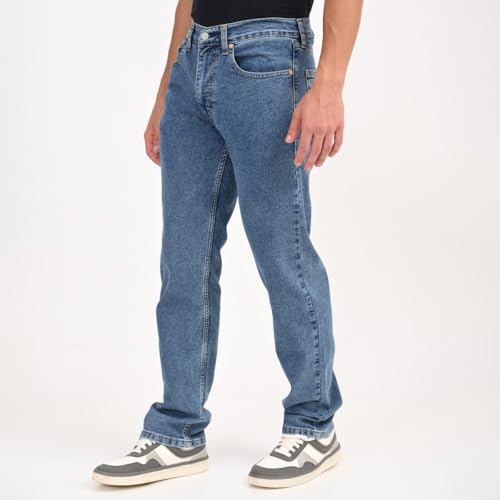 Levi's Men's Straight Jeans (005RC-0002_Mid Indigo