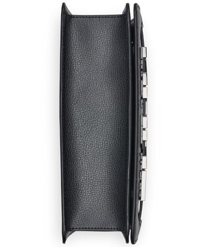 Karl Lagerfeld Paris Simone Crossbody, Black, One Size, Simone Crossbody