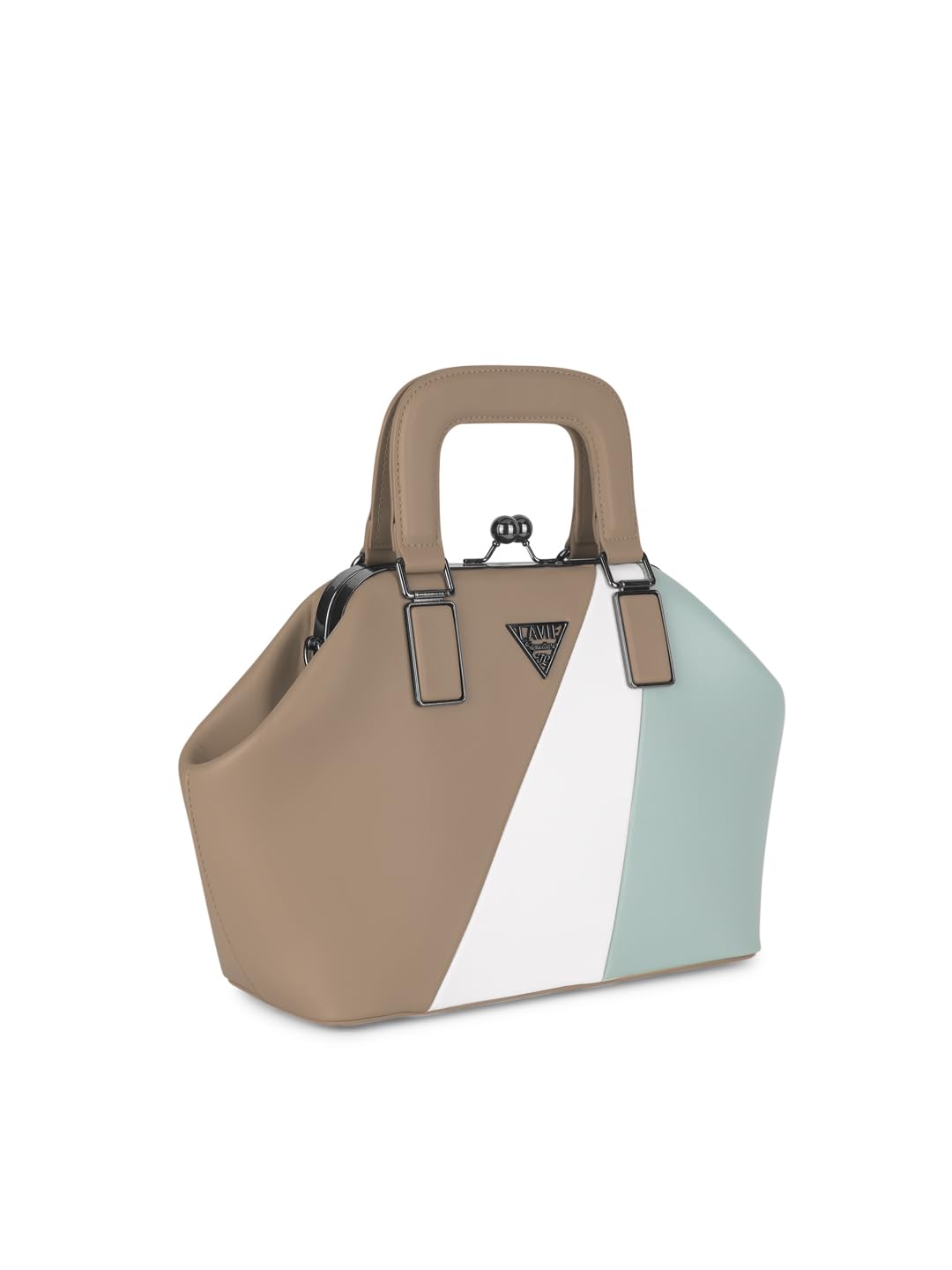 Lavie Signature Women's Macon Frame Satchel Handbag for Women|Satchel Bag for Work|Ladies purse|Stylish Shoulder Bag|Gift For Women