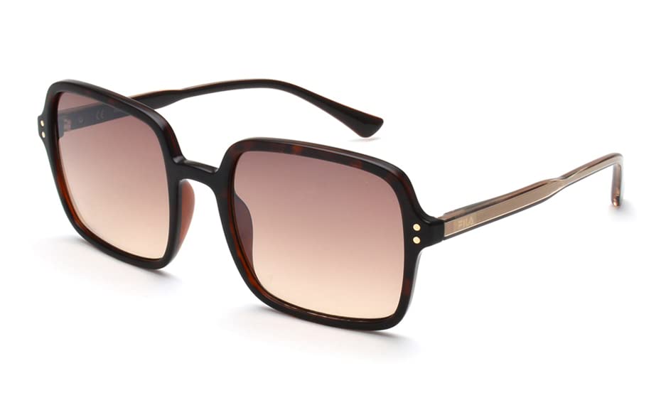 FILA 100% UV protected sunglasses for Women | Size- Large | Shape- Square | Model- SFI228K55722SG