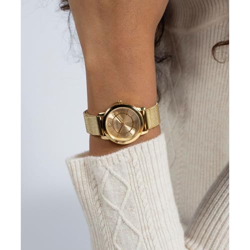 GUESS Analog Gold Dial Women's Watch-GW0666L2