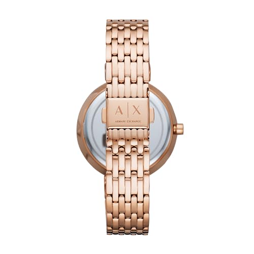 Armani Exchange Analog Silver Dial Women's Stainless Steel Watch-Ax5901